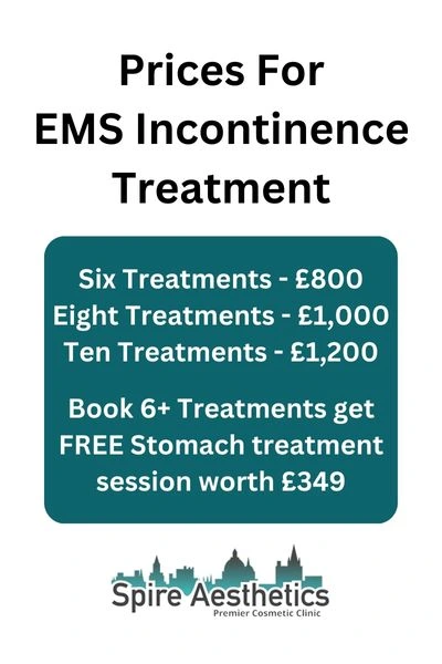 EMS Incontinence Treatment Prices Liberton