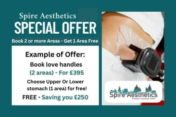 Fat Freezing Promotion Liberton from Spire Aesthetics - Book Today!